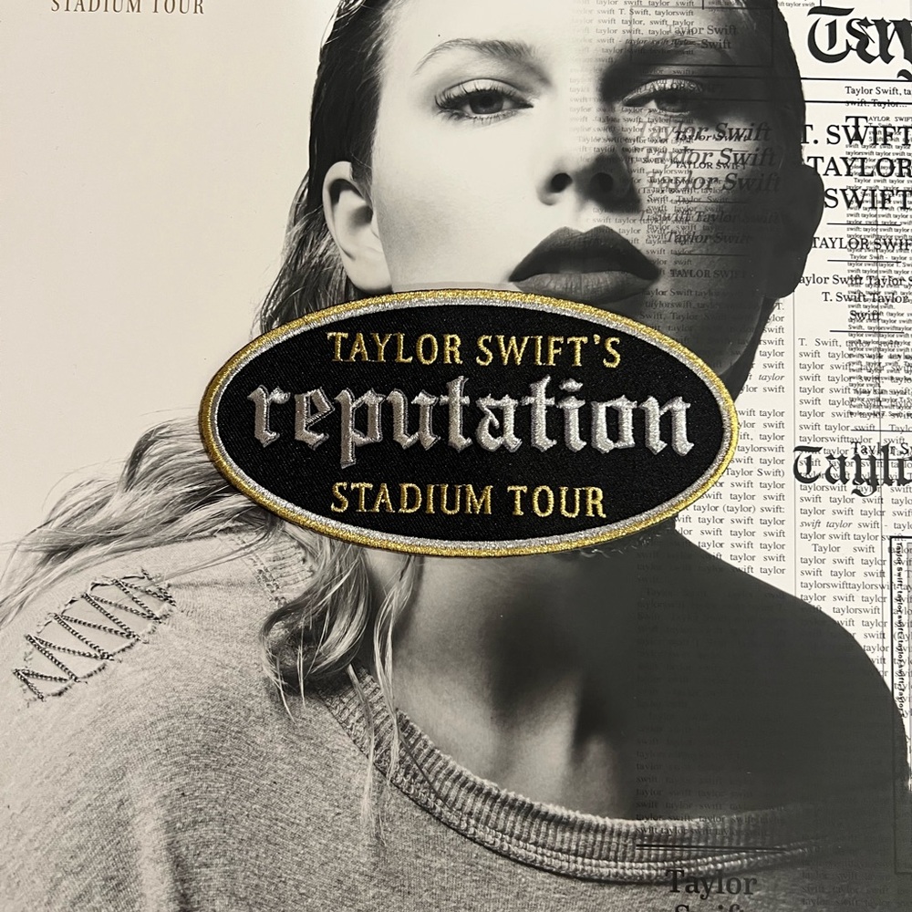 Taylor Swift's VIP Reputation Stadium Tour Patch. Mint Condition.